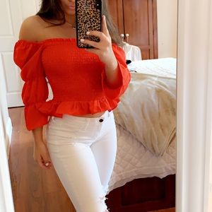 Red Blouse